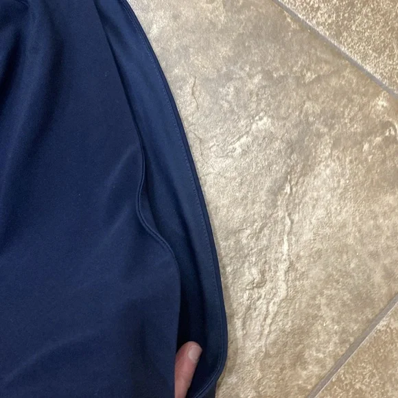 Jessica Simpson Navy lined dress with split sleeves - Picture 3 of 3